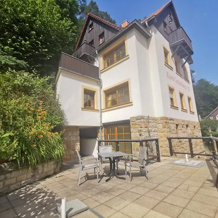 Apartmenthaus Zum Grünbach 13 Rathen Exterior foto