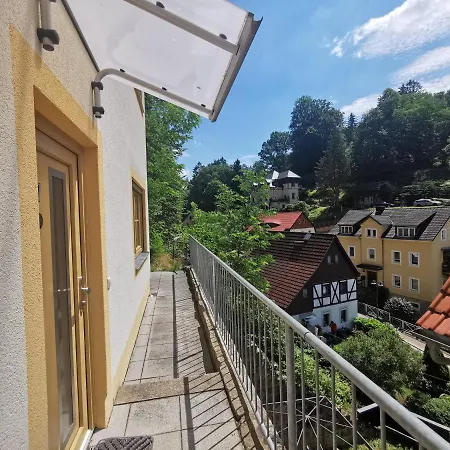 Apartmenthaus Zum Grünbach 13 Rathen Exterior foto