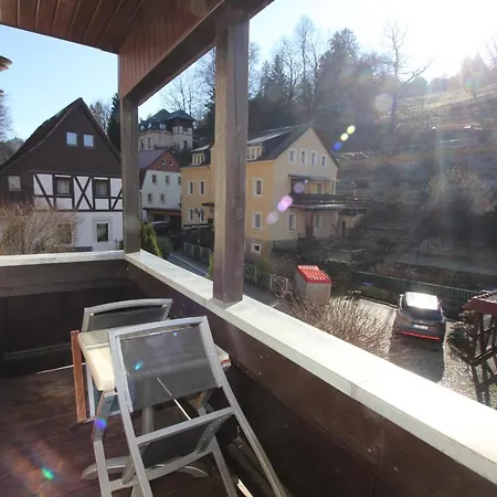 Apartmenthaus Zum Grünbach 13 Rathen Exterior foto