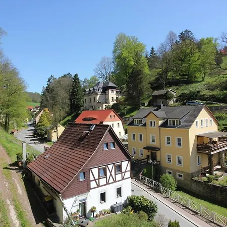 Apartmenthaus Zum Grünbach 13 Rathen Exterior foto