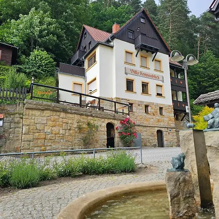 Apartmenthaus Zum Grünbach 13 Rathen Exterior foto